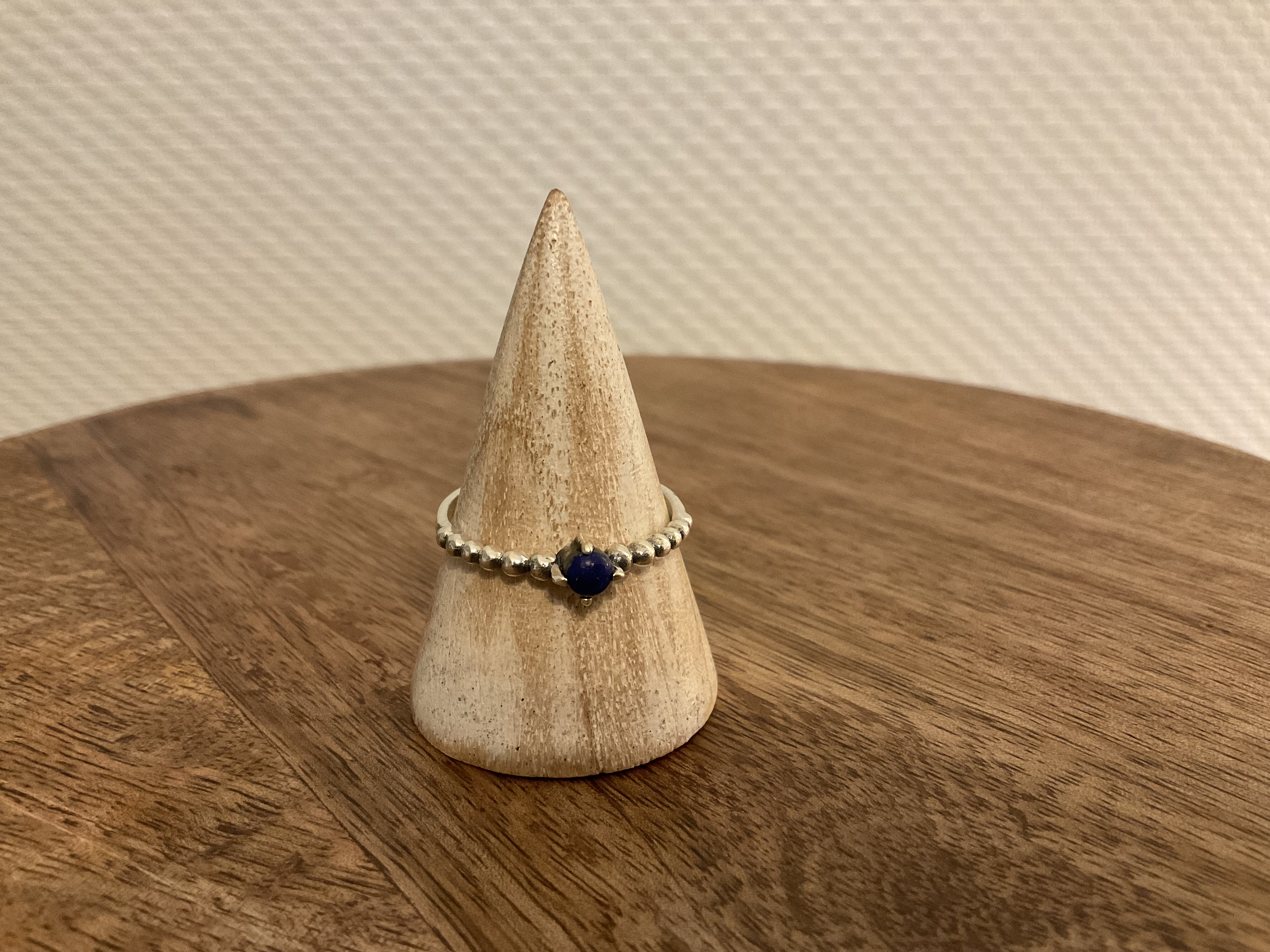 Lapis Lazuli Bead Ring